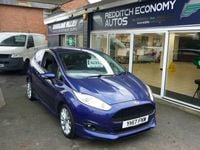 Used Ford Fiesta Sport 2017 Blue Van