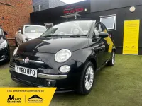 Usado Fiat 500C Lounge 69 HP (50 kW) 2010 Preto Cabrios