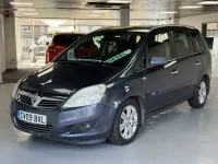 Used Vauxhall Zafira Design Edition 120 HP (88 kW) 2009 Blue MPV