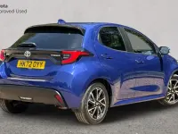 Used Toyota Yaris Design 116 HP (85 kW) 2023 Galactic blue Hatchback