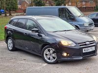Used Ford Focus Titanium 115 HP (84 kW) 2014 Black Estate