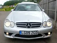 Used Mercedes CLK280 2009 Silver Coupe