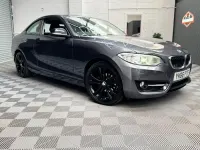 Begagnad BMW 218 Sport Line 2017 Grå Sportkupé