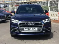 Used Audi Q5 S-Line 190 HP (139 kW) 2019 Blue SUV