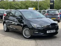 Used Vauxhall Astra Elite 150 HP (110 kW) 2017 Black Hatchback