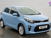 Used Kia Picanto 66 HP (48 kW) 2022 Blue Hatchback