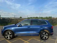 Used VW Touareg R-line 262 HP (192 kW) 2016 Blue SUV