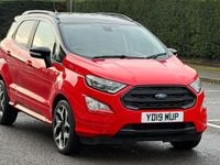 Used Ford Ecosport ST-Line 140 HP (102 kW) 2019 Red SUV