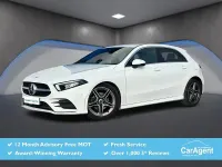 Used Mercedes A180 Executive 116 HP (85 kW) 2018 White Hatchback