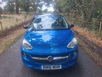 Used Vauxhall Adam S 2016 Blue Hatchback