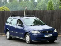 Used Vauxhall Astra Elegance 79 HP (58 kW) 2003 Blue Estate