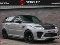 Used Land Rover Range Rover Sport SVR 575 HP (422 kW) 2019 Black SUV