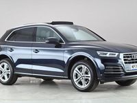 Used Audi Q5 S-Line 190 HP (139 kW) 2020 Blue SUV