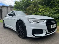 Used Audi A6 Black Edition 204 HP (150 kW) 2021 White Sedan