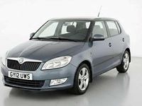 Begagnad Skoda Fabia SE 2012 Grå Halvkombi