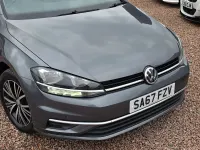 Used VW Golf VII SE 110 HP (80 kW) 2017 Grey Hatchback