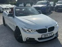 Used BMW 420 M Sport 190 HP (139 kW) 2016 White Cabriolet