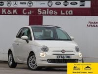 Used Fiat 500 Lounge 69 HP (50 kW) 2016 White Hatchback