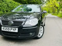 Used VW Polo Match 60 HP (44 kW) 2009 Black Hatchback