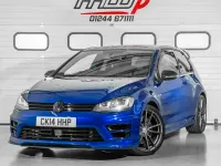 Used VW Golf VII R 450 HP (330 kW) 2014 Blue Hatchback