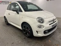 Used Fiat 500 S 105 HP (77 kW) 2016 White Cabriolet