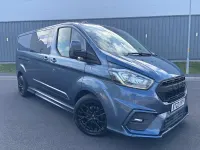 Used Ford Transit Custom Limited 130 HP (95 kW) 2022 Blue Van