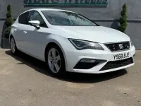 Used Seat Leon FR 131 HP (96 kW) 2018 White Hatchback
