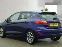 Used Ford Fiesta Titanium 2018 Blue Hatchback