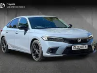 Used Honda Civic Hybrid 184 HP (135 kW) 2023 Sonic grey Hatchback