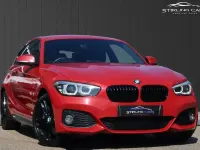 Used BMW 118 M Sport 136 HP (100 kW) 2018 Red Hatchback