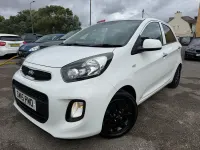 Used Kia Picanto 2015 White Hatchback