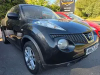 Used Nissan Juke Acenta 115 HP (84 kW) 2014 Black SUV