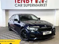 Used BMW 330e M Sport 292 HP (214 kW) 2020 Blue Sedan