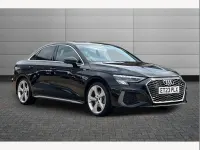 Used Audi A3 S-Line 150 HP (110 kW) 2023 Black Sedan