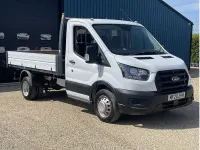 Begagnad Ford Transit 130 HK (95 kW) 2020 Vit Cab