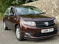 Used Dacia Sandero Ambiance 75 HP (55 kW) 2016 Brown Hatchback