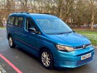 Begagnad VW Caddy Maxi Life 122 HK (89 kW) 2022 Blå Minibuss