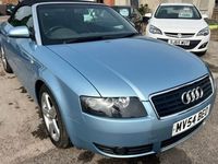 used Audi A4 Cabriolet 2.4 SPORT 2d 168 BHP