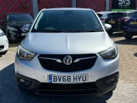Used Vauxhall Crossland X S 110 HP (80 kW) 2018 Silver SUV