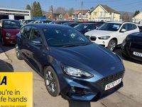 Used Ford Focus ST-Line 120 HP (88 kW) 2020 Blue Hatchback