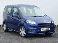 Used Ford Tourneo Zetec 100 HP (73 kW) 2019 Blue Estate