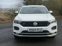 Used VW T-Roc R-line 150 HP (110 kW) 2019 White SUV