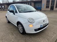 Used Fiat 500 Pop 85 HP (62 kW) 2011 White Hatchback