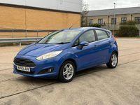 Used Ford Fiesta Zetec 2013 Blue Hatchback