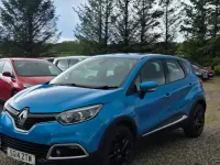 Used Renault Captur Dynamique 90 HP (66 kW) 2014 Blue SUV