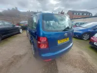 Used VW Touran S 105 HP (77 kW) 2010 Blue MPV