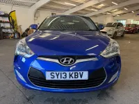 Used Hyundai Veloster 2013 Blue Hatchback