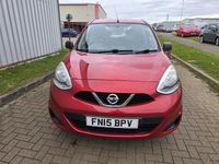 Begagnad Nissan Micra Visia 2015 Röd Halvkombi