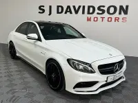 Usado Mercedes C63 AMG 2016 Branco Sedan