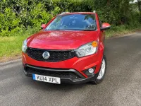 Used SsangYong Korando 2014 Red SUV